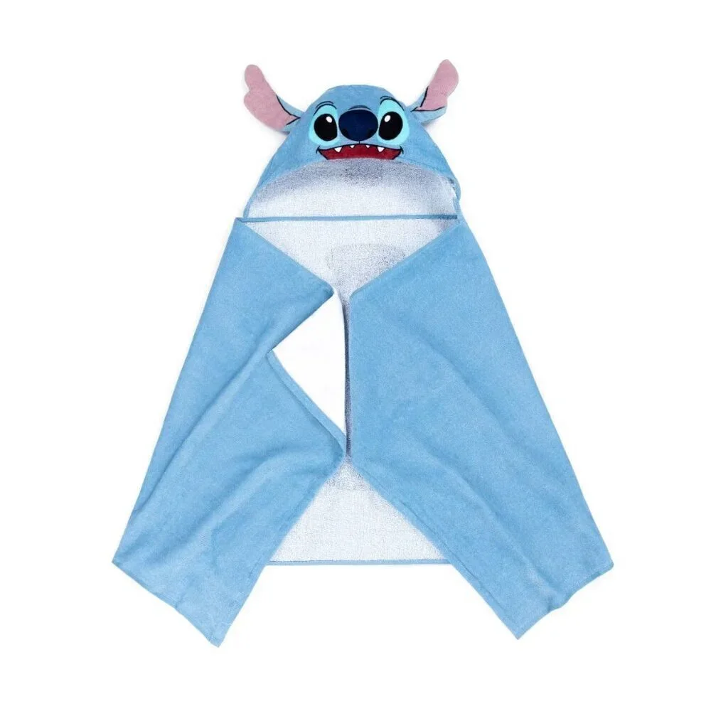 Disney Stitch Hooded Towel New